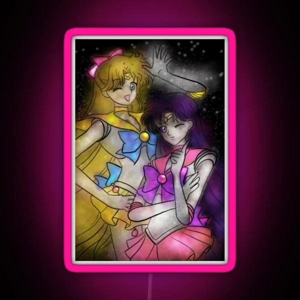 Venus And Mars RGB Neon Sign