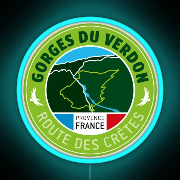 Verdon Gorge Grand Canyon Of The Verdon RGB Neon Sign
