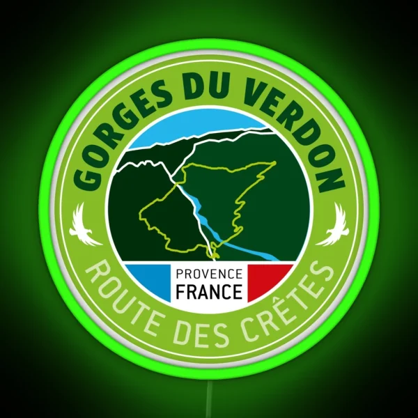 Verdon Gorge Grand Canyon Of The Verdon RGB Neon Sign