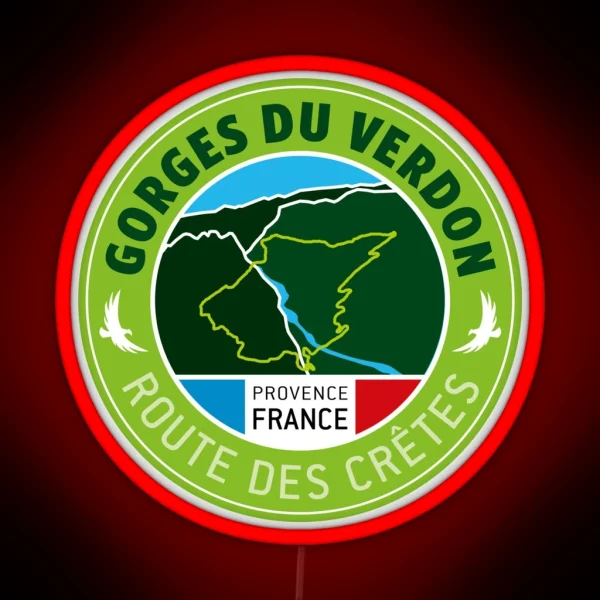 Verdon Gorge Grand Canyon Of The Verdon RGB Neon Sign