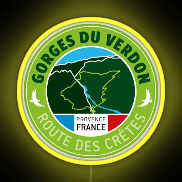 Verdon Gorge Grand Canyon Of The Verdon RGB Neon Sign