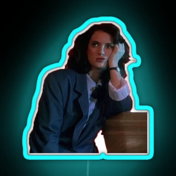 Veronica Sawyer Funeral RGB Neon Sign