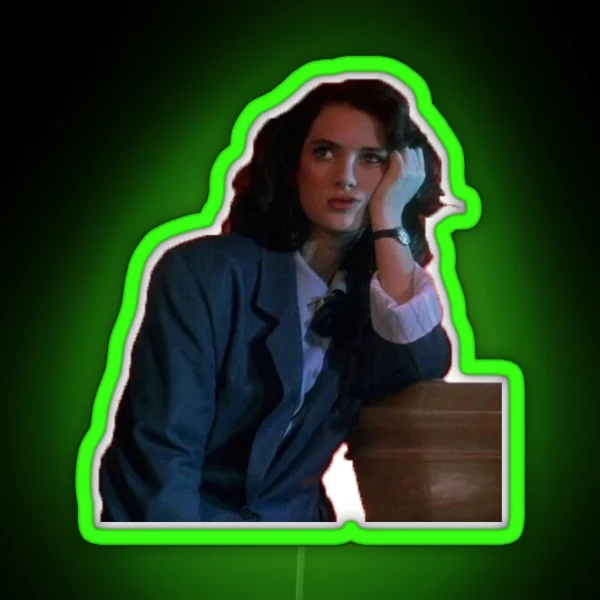 Veronica Sawyer Funeral RGB Neon Sign