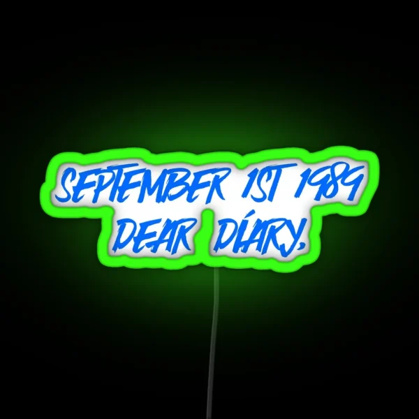 Veronica Sawyer Heathers Quote RGB Neon Sign