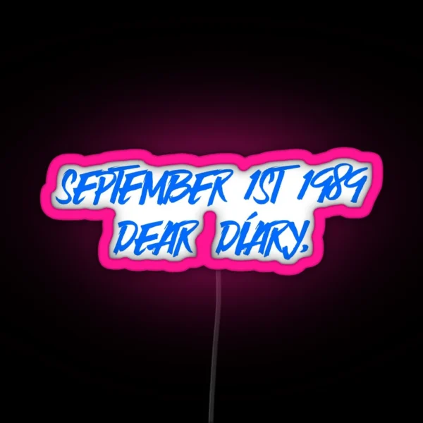 Veronica Sawyer Heathers Quote RGB Neon Sign