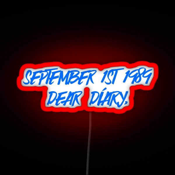Veronica Sawyer Heathers Quote RGB Neon Sign
