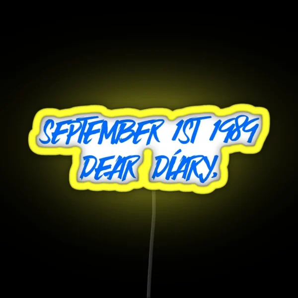 Veronica Sawyer Heathers Quote RGB Neon Sign