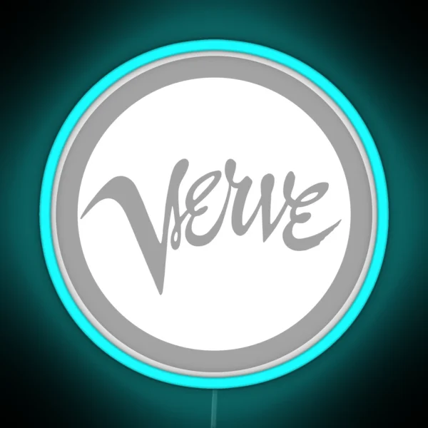 VERVE Jazz Logo RGB Neon Sign
