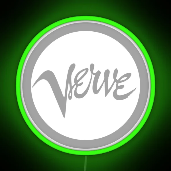 VERVE Jazz Logo RGB Neon Sign