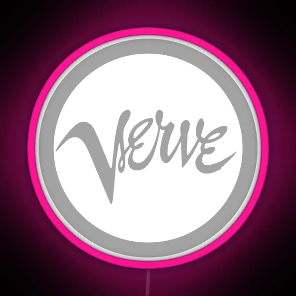VERVE Jazz Logo RGB Neon Sign