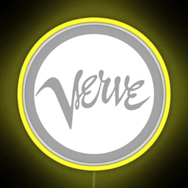 VERVE Jazz Logo RGB Neon Sign