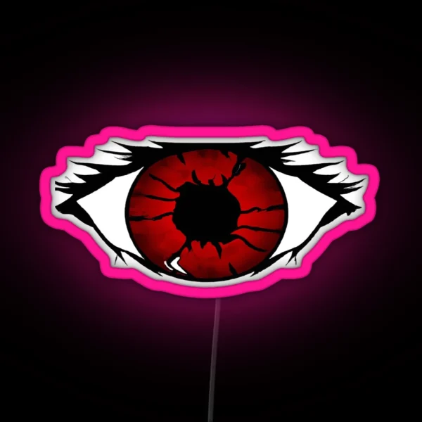 Vey Cool Eyes Sharingan Graphic Led RGB Neon Sign