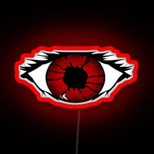 Vey Cool Eyes Sharingan Graphic Led RGB Neon Sign