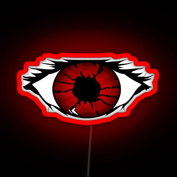Vey Cool Eyes Sharingan Graphic Led RGB Neon Sign