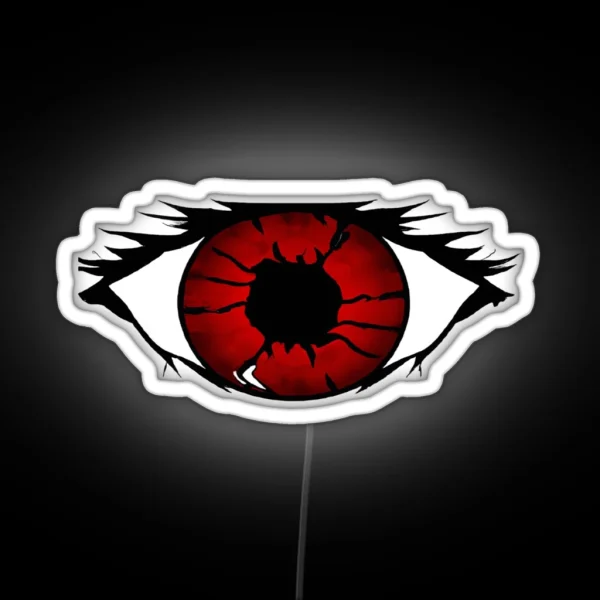 Vey Cool Eyes Sharingan Graphic Led RGB Neon Sign