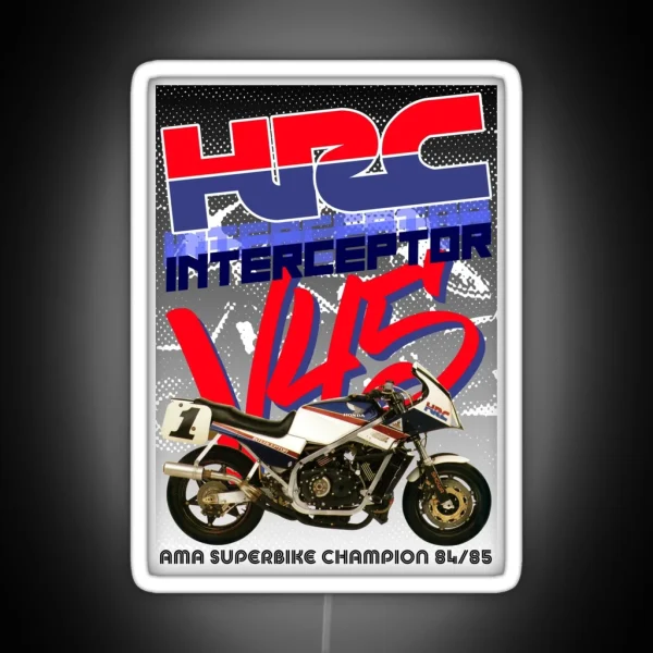 VF750F INTERCEPTOR RGB Neon Sign