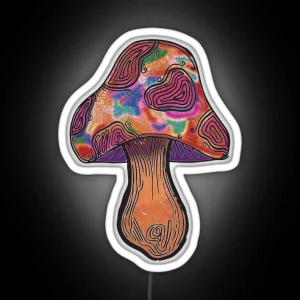 Vibing Shroom RGB Neon Sign