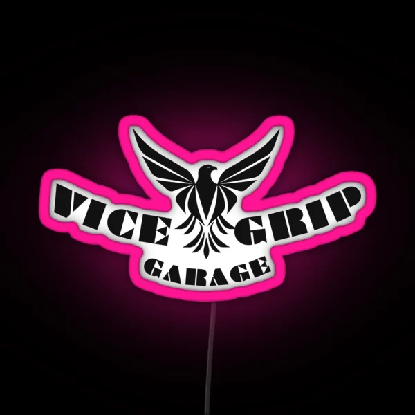 Vice Grip Garage RGB Neon Sign