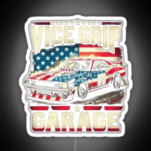 Vice Grip Garage RGB Neon Sign