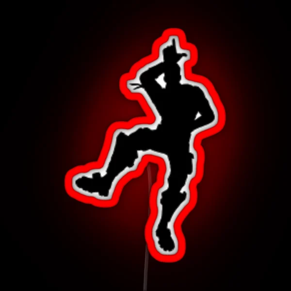 Victory Dance Battle Royale RGB Neon Sign