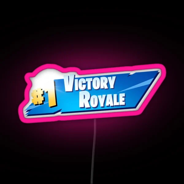 Victory Royale RGB Neon Sign