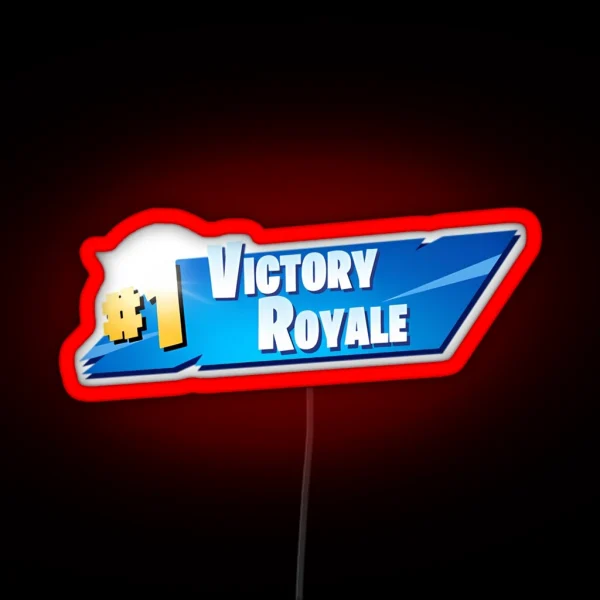 Victory Royale RGB Neon Sign