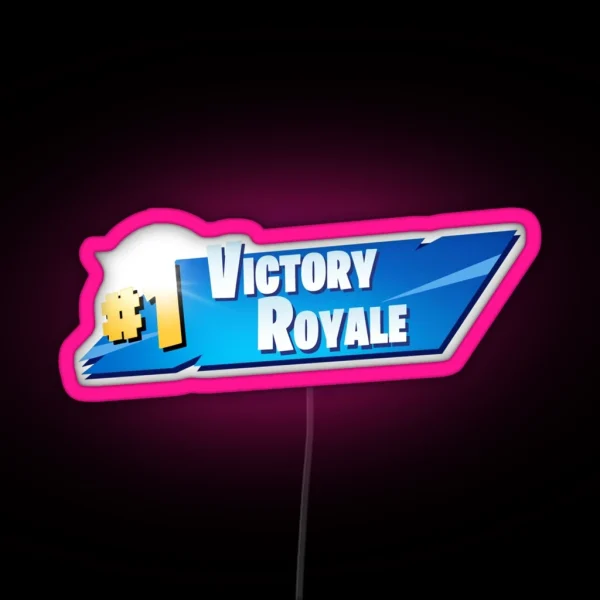 Victory Royale RGB Neon Sign