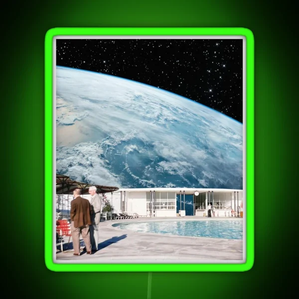 View Of Earth RGB Neon Sign