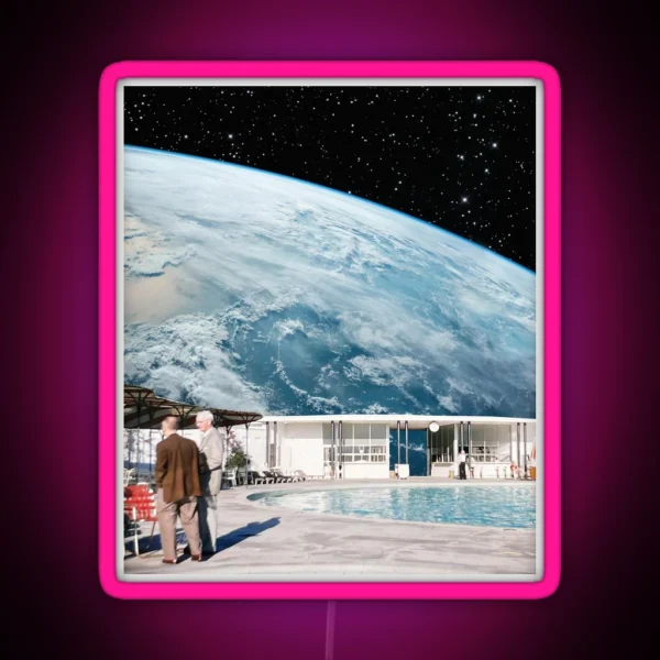 View Of Earth RGB Neon Sign