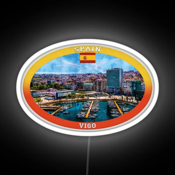 Vigo Spain Travel RGB Neon Sign