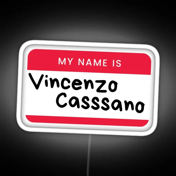 Vinceno Nametag RGB Neon Sign