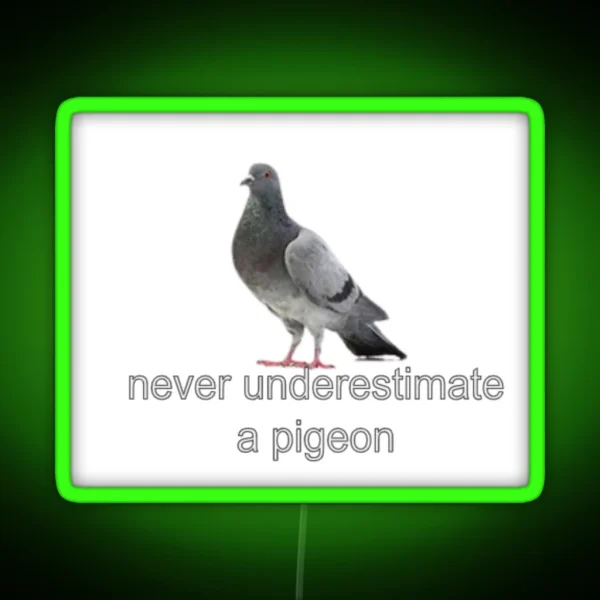 Vincenzo Pigeon Inzaghi RGB Neon Sign