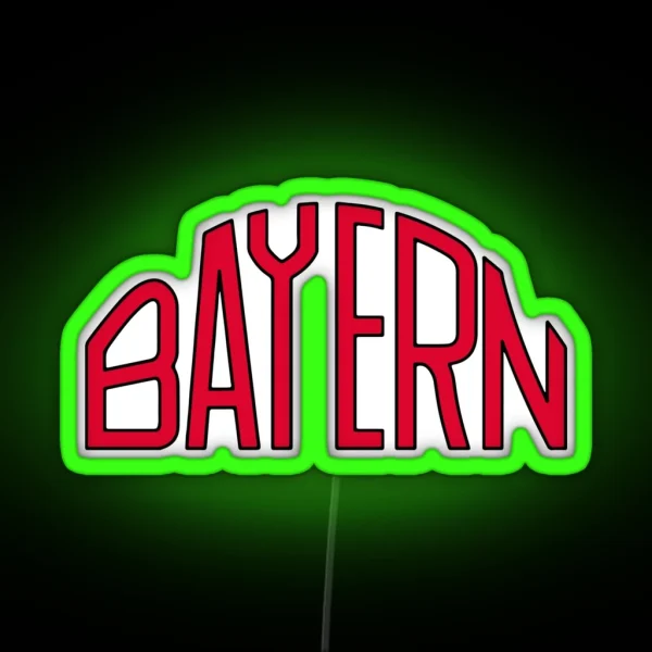 Vintage Bayern RGB Neon Sign