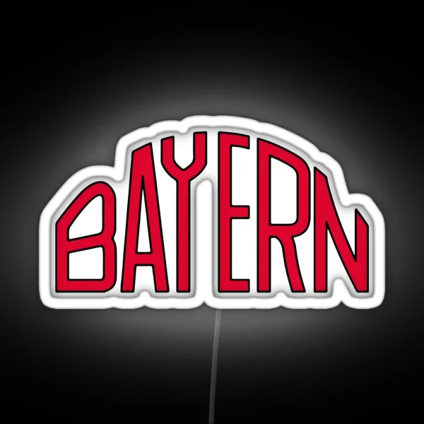 Vintage Bayern RGB Neon Sign