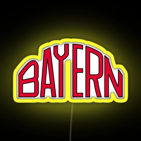 Vintage Bayern RGB Neon Sign