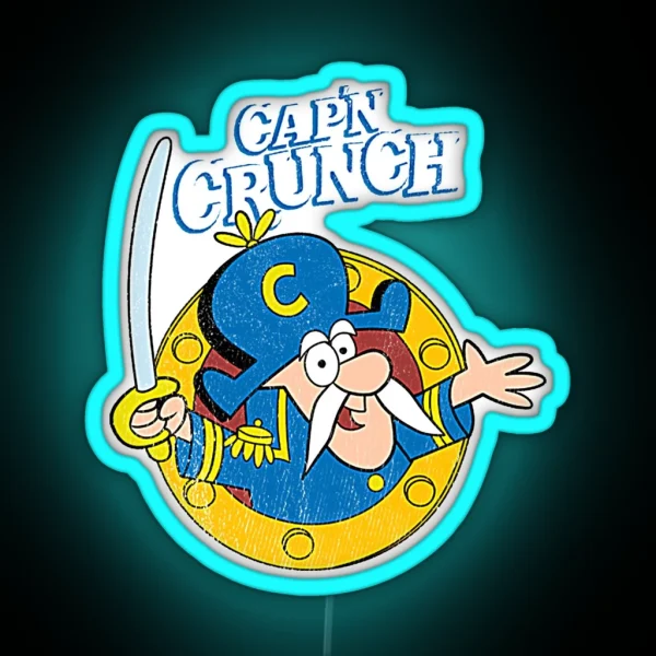 Vintage Crunch Cereal Led RGB Neon Sign