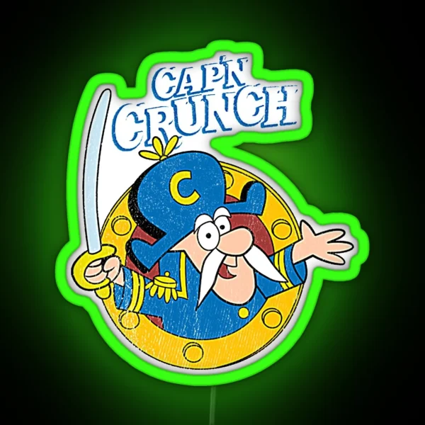 Vintage Crunch Cereal Led RGB Neon Sign