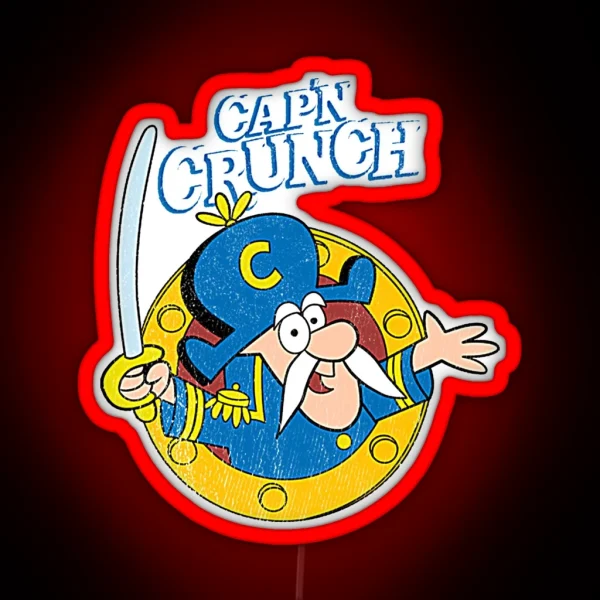 Vintage Crunch Cereal Led RGB Neon Sign