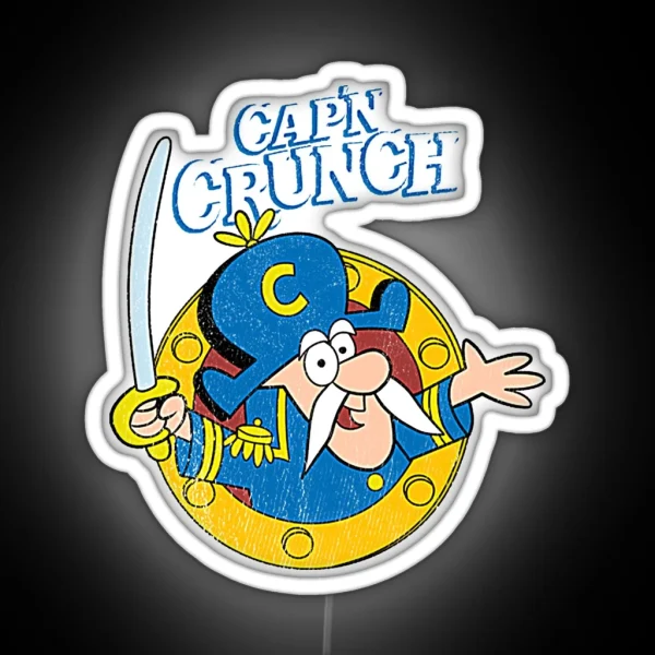 Vintage Crunch Cereal Led RGB Neon Sign