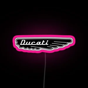 VINTAGE DUCATI Led RGB Neon Sign