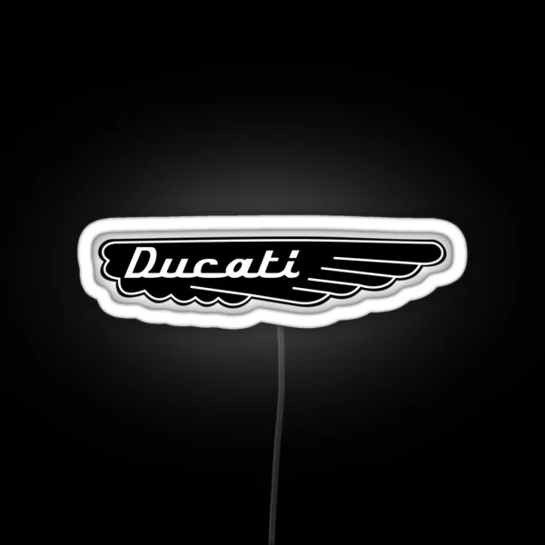 VINTAGE DUCATI Led RGB Neon Sign