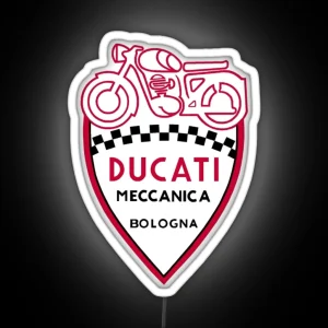 VINTAGE DUCATI RACING RGB Neon Sign