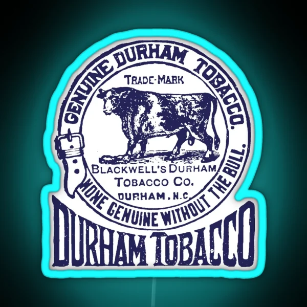 Vintage Durham Tobacco RGB Neon Sign
