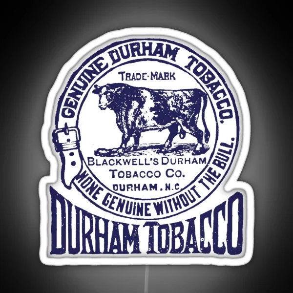 Vintage Durham Tobacco RGB Neon Sign