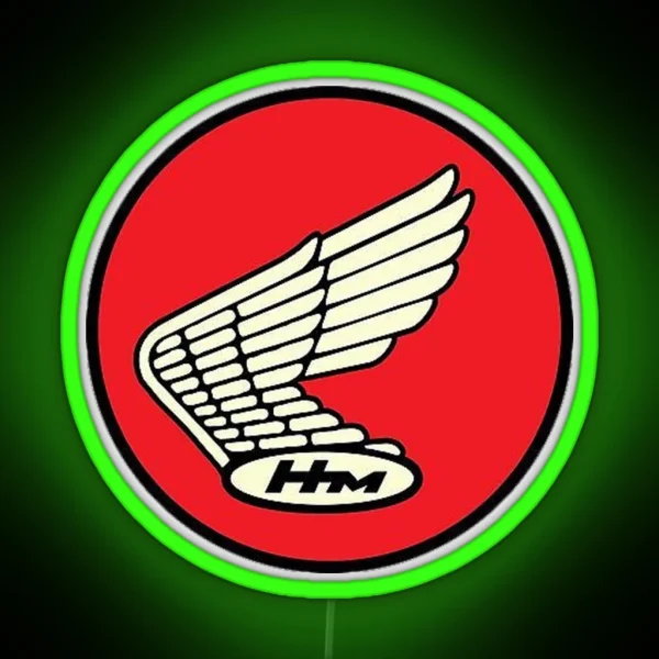 Vintage Honda RGB Neon Sign