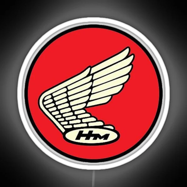 Vintage Honda RGB Neon Sign