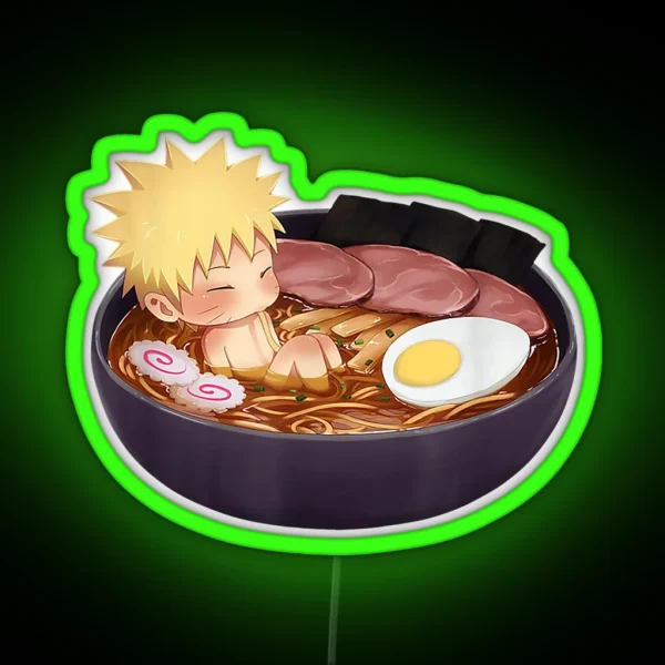 Vintage Japanese Ramen Anime Ramen Noodle Ramen Lover RGB Neon Sign