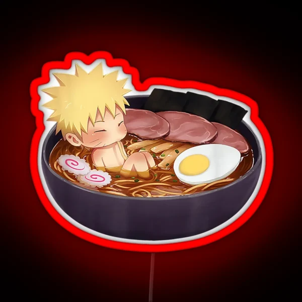 Vintage Japanese Ramen Anime Ramen Noodle Ramen Lover RGB Neon Sign