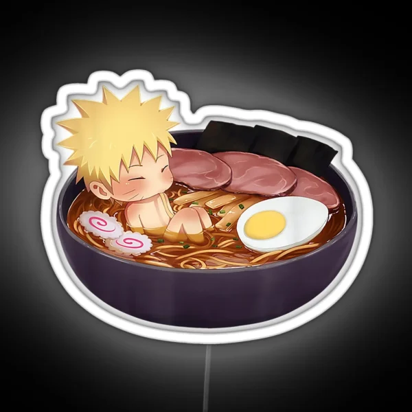Vintage Japanese Ramen Anime Ramen Noodle Ramen Lover RGB Neon Sign