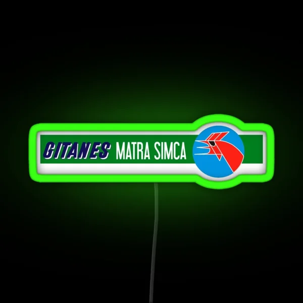 Vintage Le Mans RGB Neon Sign